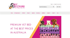 Desktop Screenshot of petnetwork.com.au